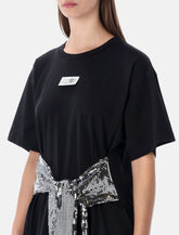 MM6 Maison Margiela botton t-shirt with sequin gloves -  | Spazio Pritelli