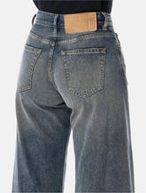 MM6 Maison Margiela distressed wide-leg jeans -  | Spazio Pritelli