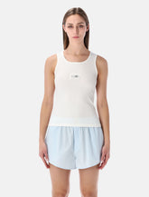 Canotta in jersey a costine di MM6 Maison Margiela -  | Spazio Pritelli