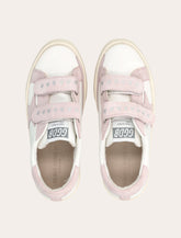 Golden Goose Kids May School white and pink sneaker -  | Spazio Pritelli