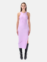 Coperni purple fitted racer tank dress -  | Spazio Pritelli