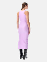Coperni purple fitted racer tank dress -  | Spazio Pritelli