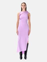 Abito lungo asimmetrico "Flower" Coperni -  | Spazio Pritelli