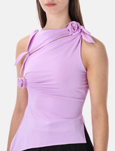 Top asimmetrico Flower Coperni -  | Spazio Pritelli