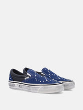 Vans Premium Classic Slip-On blue canvas sneakers -  | Spazio Pritelli