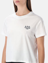 T-shirt boxy Rue Madame in cotone pesante di A.P.C. -  | Spazio Pritelli