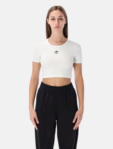 adidas Originals Essentials ribbed cropped t-shirt -  | Spazio Pritelli