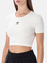 adidas Originals Essentials ribbed cropped t-shirt -  | Spazio Pritelli