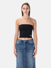 Adidas Originals black tube top -  | Spazio Pritelli