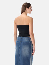 Adidas Originals black tube top -  | Spazio Pritelli