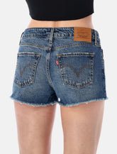 Levi’s low rise denim shorts -  | Spazio Pritelli