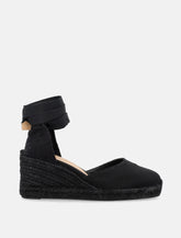 Castañer Cotton Carina 6 tone-on-tone espadrilles -  | Spazio Pritelli