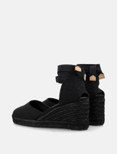 Castañer Cotton Carina 6 tone-on-tone espadrilles -  | Spazio Pritelli