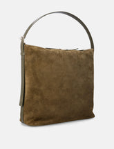 A.P.C. Vera Maxi suede bag -  | Spazio Pritelli