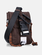 A.P.C. Treck Crossbody pouch brown -  | Spazio Pritelli