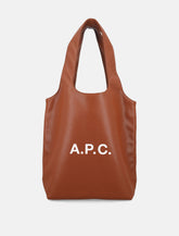 Shopper piccola A.P.C. Ninon nera in pelle riciclata -  | Spazio Pritelli