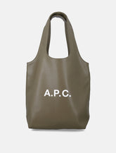 Shopper piccola A.P.C. Ninon nera in pelle riciclata -  | Spazio Pritelli