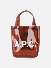 Shopper piccola Lou in PVC lucido A.P.C. -  | Spazio Pritelli