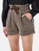 Shorts Nirma in tela -  | Spazio Pritelli