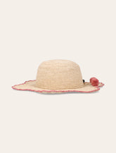 Bonpoint cappello Lila intrecciato a mano -  | Spazio Pritelli