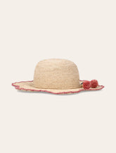 Bonpoint cappello Lila intrecciato a mano -  | Spazio Pritelli