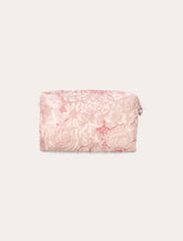 Bonpoint pink quilted liberty cotton pouch -  | Spazio Pritelli