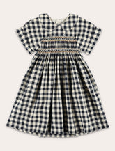 Bonpoint Lelou girl's smocked hand-embroidered dress -  | Spazio Pritelli