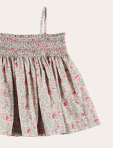 Bonpoint girl's Apolline Liberty smocked blouse -  | Spazio Pritelli