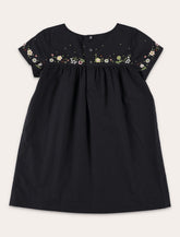 Bonpoint girl's Arabesque embroidered cotton dress -  | Spazio Pritelli