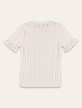 Maglia Bonpoint Lucie con rouches in lana e seta -  | Spazio Pritelli