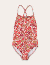 Costume intero Laika in tessuto Liberty da bambina di Bonpoint -  | Spazio Pritelli