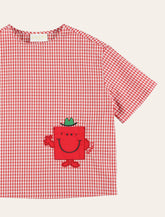 T-Shirt bambino in cotone a quadretti Gucci -  | Spazio Pritelli