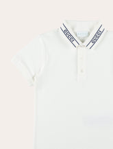 Gucci slim fit logo polo for kids -  | Spazio Pritelli