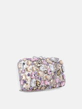 Self-Portrait multi crystal embellished clutch -  | Spazio Pritelli