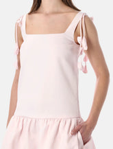 Self-Portrait taffeta mini dress with floral details -  | Spazio Pritelli
