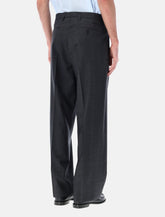 Mfpen Classic wide straight wool trousers -  | Spazio Pritelli