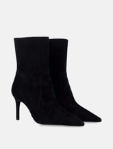 Stivaletti in camoscio Power Zip 75 di Stuart Weitzman -  | Spazio Pritelli