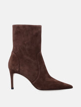 Stivaletti in camoscio Power Zip 75 di Stuart Weitzman -  | Spazio Pritelli
