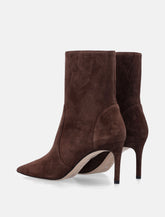 Stivaletti in camoscio Power Zip 75 di Stuart Weitzman -  | Spazio Pritelli