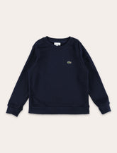 Lacoste kid's logo crewneck sweatshirt -  | Spazio Pritelli