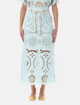 Gonna midi Awaken in sangallo azzurro di Zimmermann -  | Spazio Pritelli