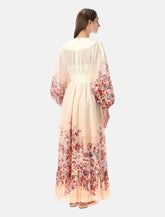 Zimmermann Awaken floral deep-v maxi dress -  | Spazio Pritelli
