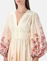 Zimmermann Awaken floral deep-v maxi dress -  | Spazio Pritelli