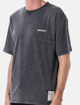 Satisfy MothTech destroyed running t-shirt -  | Spazio Pritelli