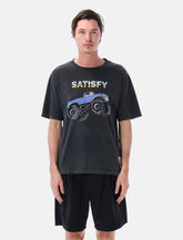 Satisfy MothTech running t-shirt with Off-Road print -  | Spazio Pritelli