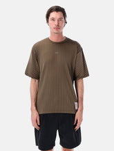 Satisfy AuraLite black pleated technical t-shirt -  | Spazio Pritelli