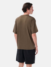 Satisfy AuraLite black pleated technical t-shirt -  | Spazio Pritelli