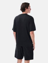 Satisfy AuraLite olive pleated technical t-shirt -  | Spazio Pritelli