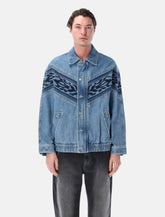 Giacca Julian in denim ricamato di Marant -  | Spazio Pritelli