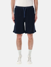 Emporio Armani Icon jersey stitch drawstring bermuda -  | Spazio Pritelli